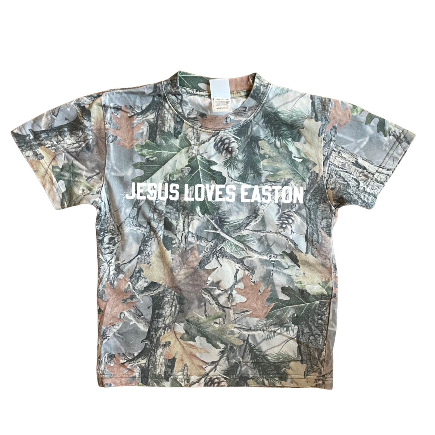 Camo Kids Tee Customized