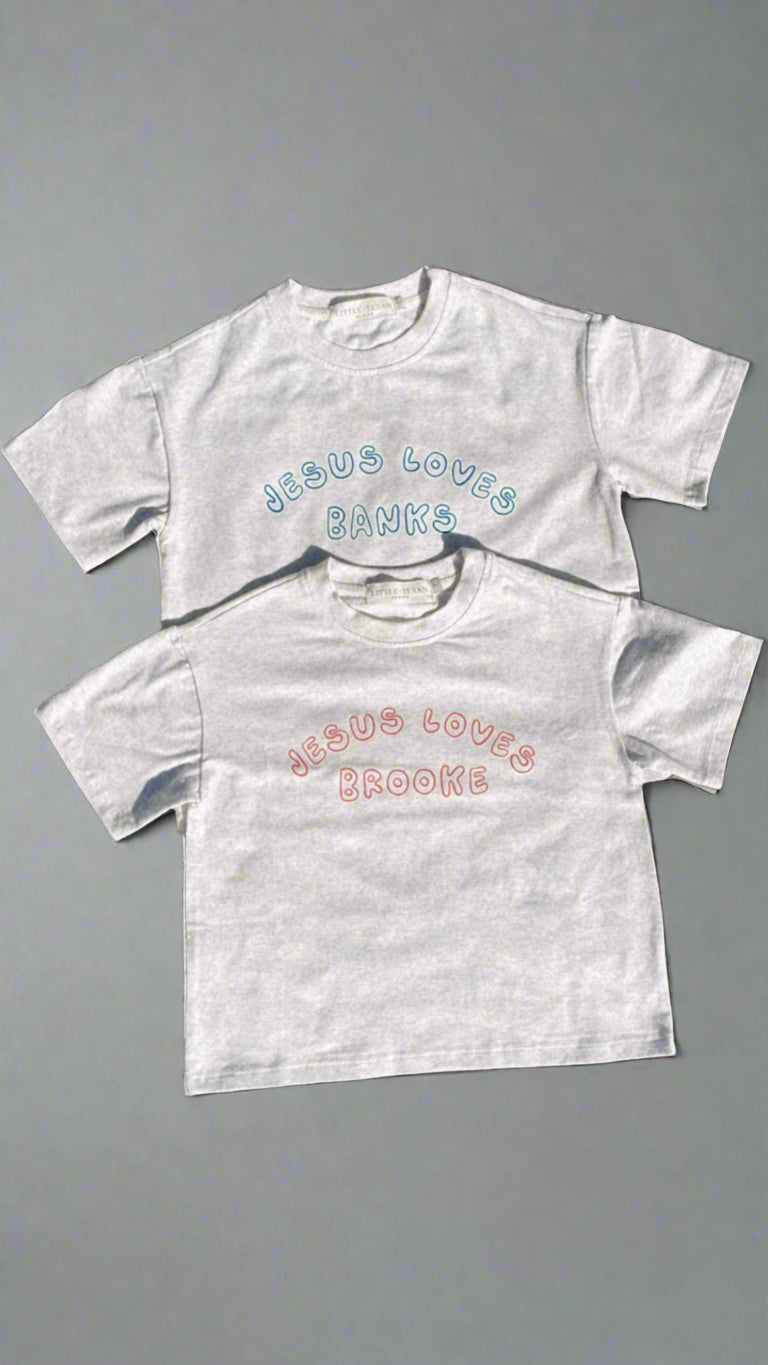 Jesus Loves You Customized T-shirt