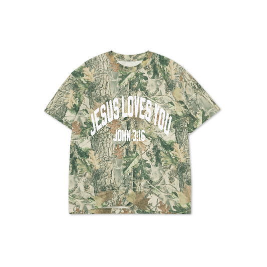 John 3:16 Camo Tee