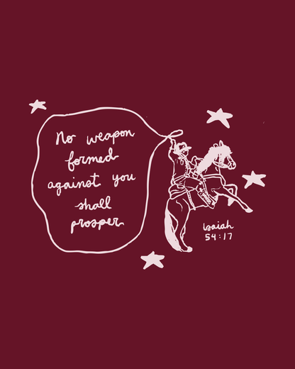 No Weapon Formed Against Me Crewneck